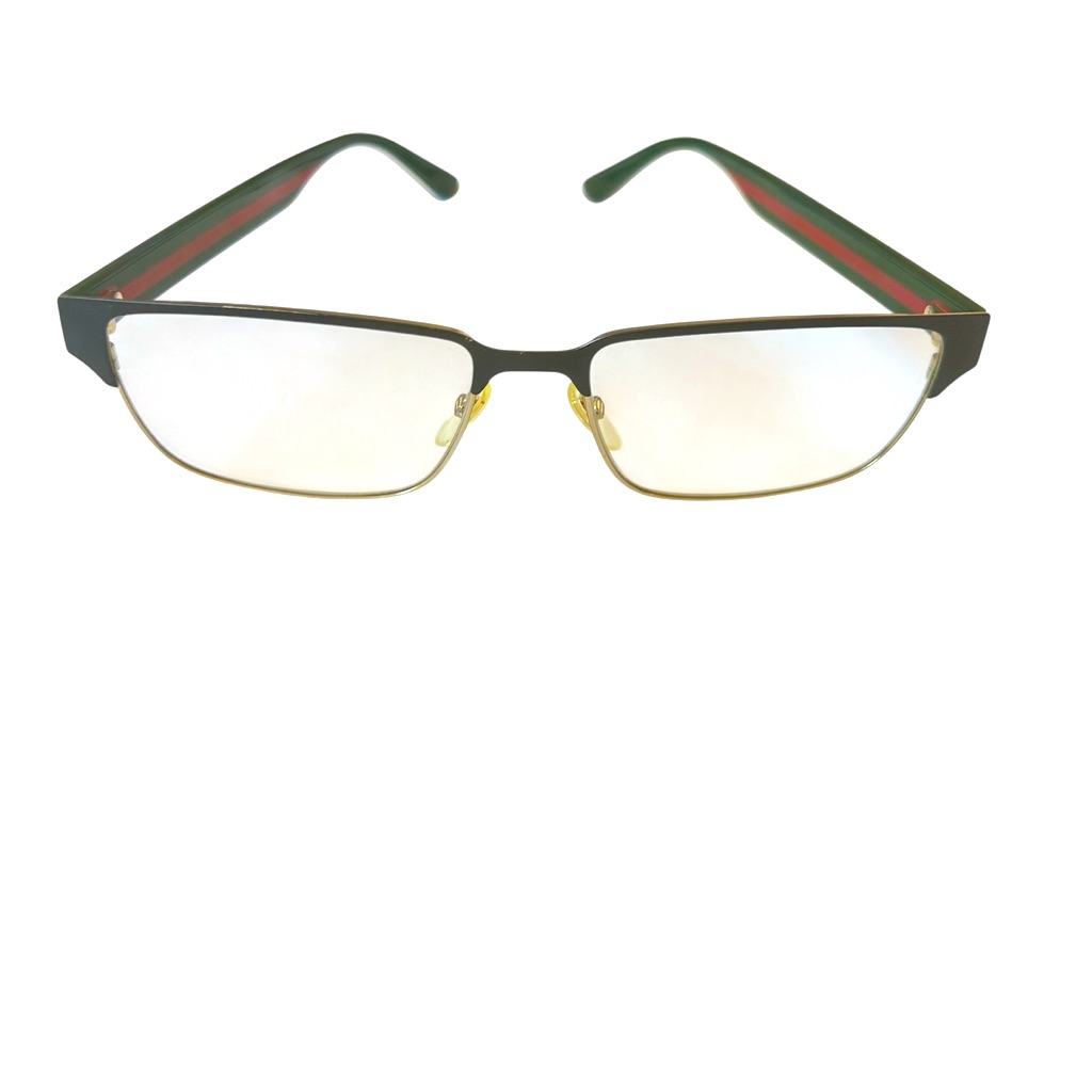 Gucci Men’s Eyeglasses, Size 58mm-17mm-50mm, Slightly Preowned.